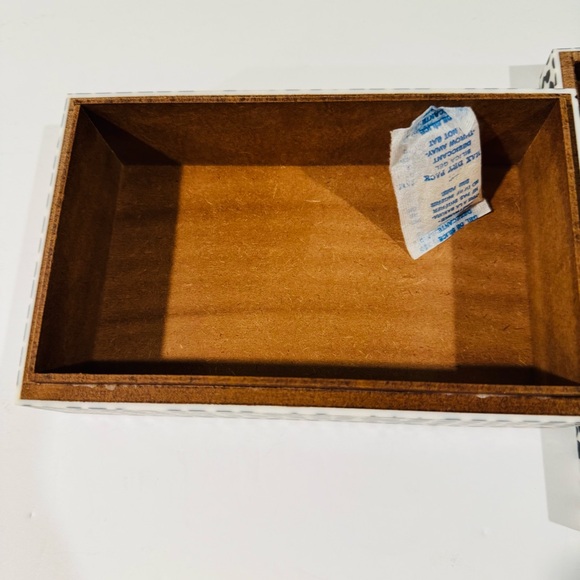 Dalmatian Print Decorative Storage Box Black White with Lid - Picture 8 of 15